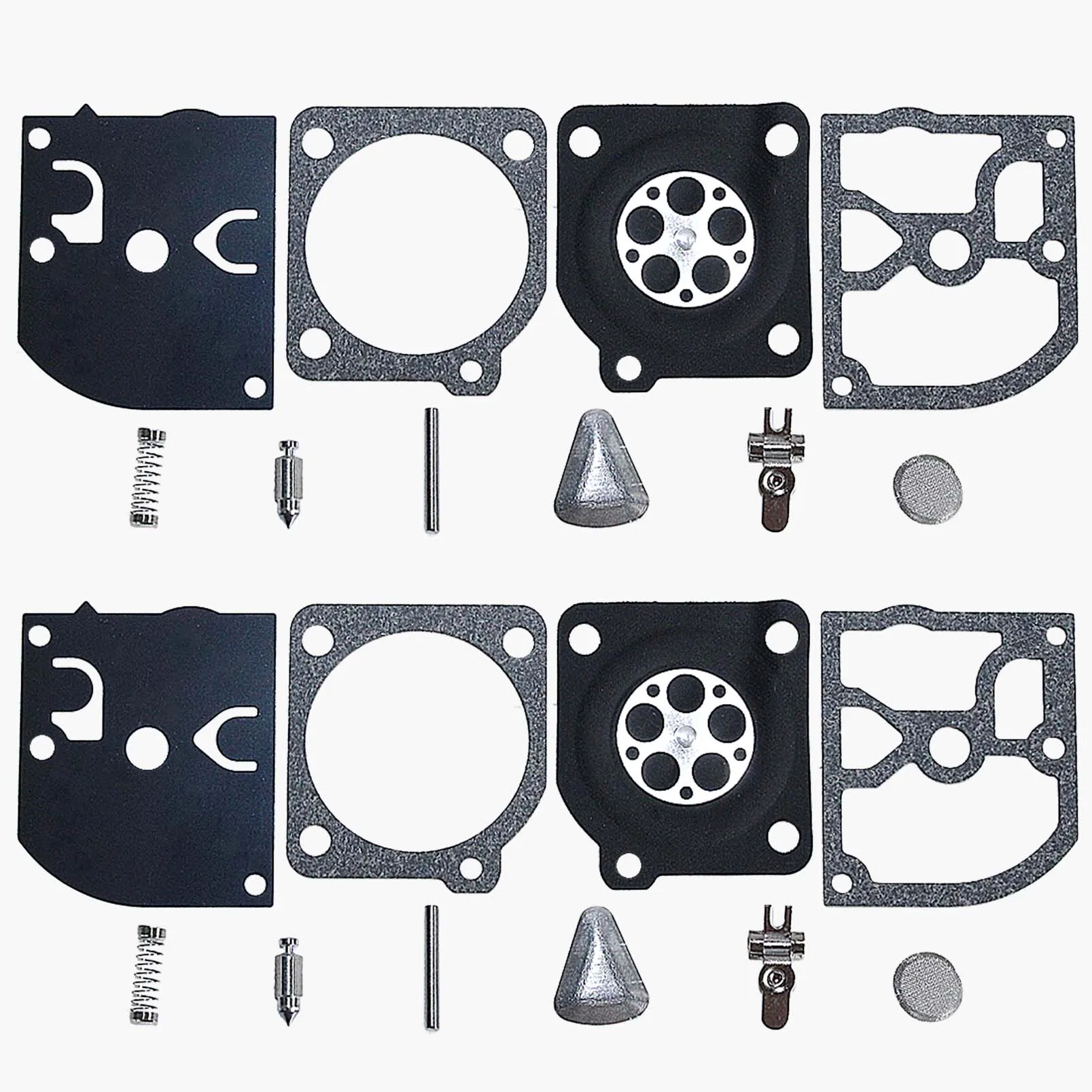 2Pcs/lot Carburetor Repair Kit Fit HUSQVARNA 40 45 49 55 H55 H51 55 240 245 240R 245R Partner Jonsered Trimmer Chainsaw Parts