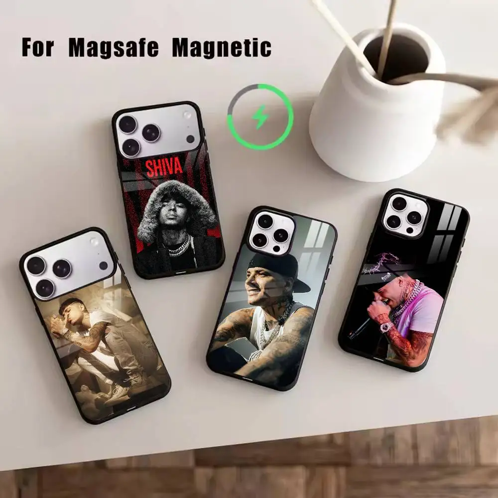 

Singer Shiva Rapper Phone Case For iPhone17,16,15,14,13,12,11 Plus,Pro Magnetic For Magsafe Wireless Charging