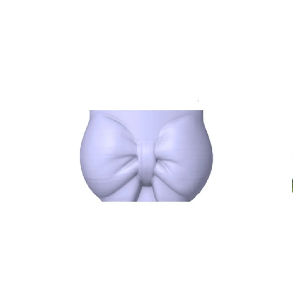 

Художественная силиконовая форма для свечей с бантом, мягкая бытовая форма для ароматерапии, антипригарная форма для вазы, домашний декор