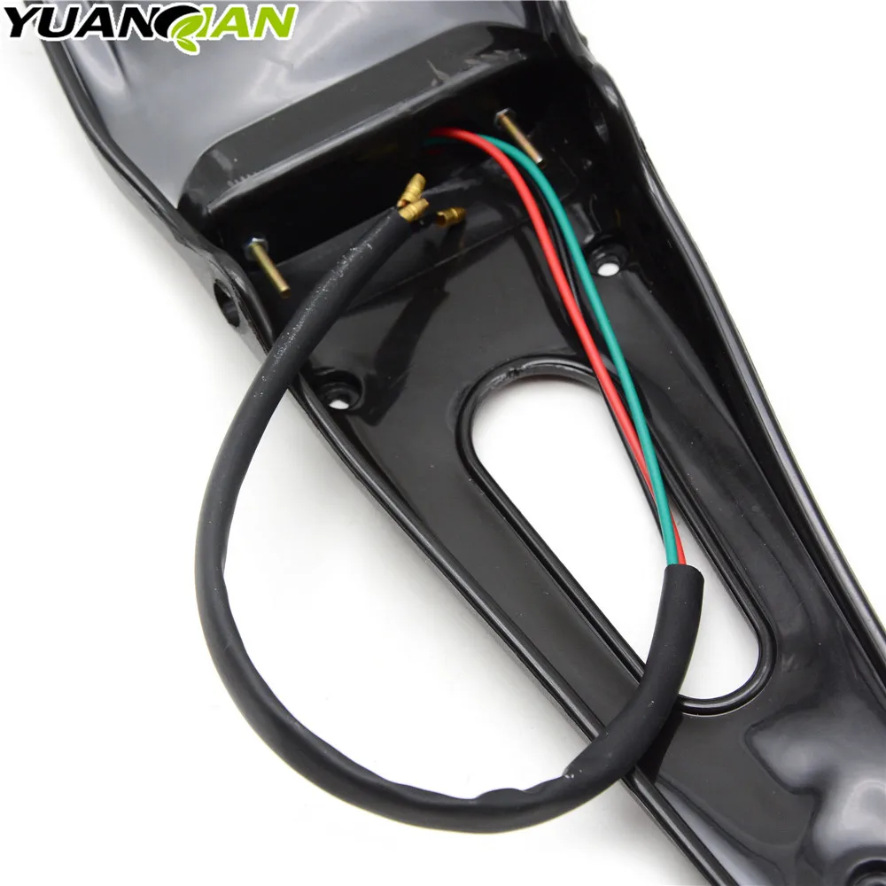 For CRF YZ CR EXC WRF 250 400 426 450 Motorcycle Light Enduro Trial Bike 12 LED Motorbike Brake Stop Rear rear fender Tail Ligh