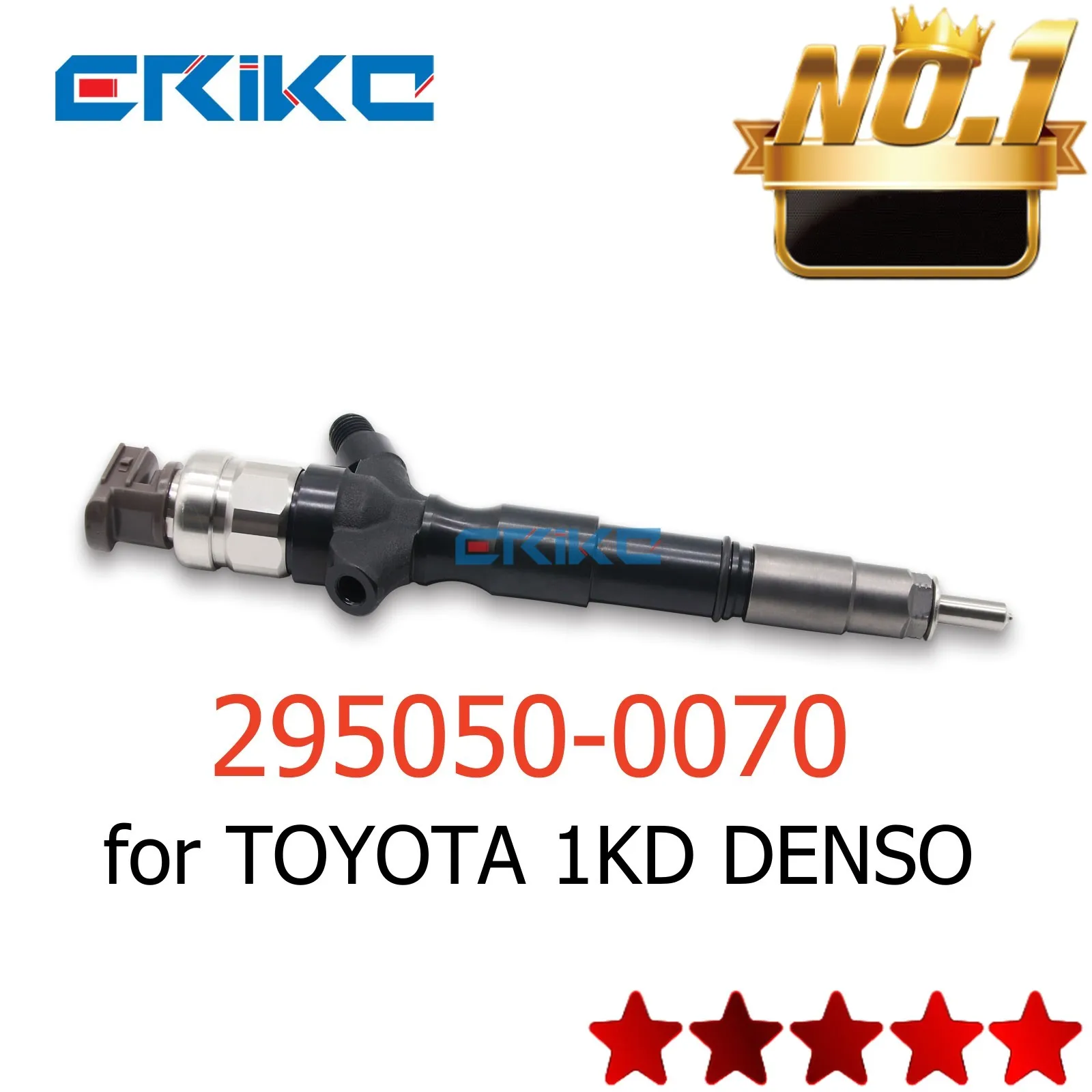 

295050-0070 295050-0071 New Diesel Fuel Injector Nozzle Assy 295050-0072 23670-30380 23670-39385 for TOYOTA 1KD DENSO