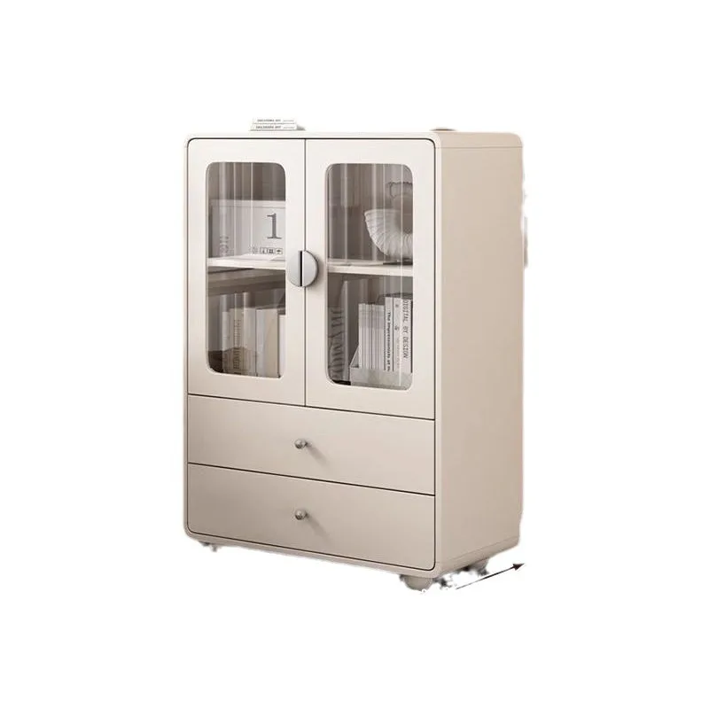 

Solid wood bookcase, locker integrated household locker floor