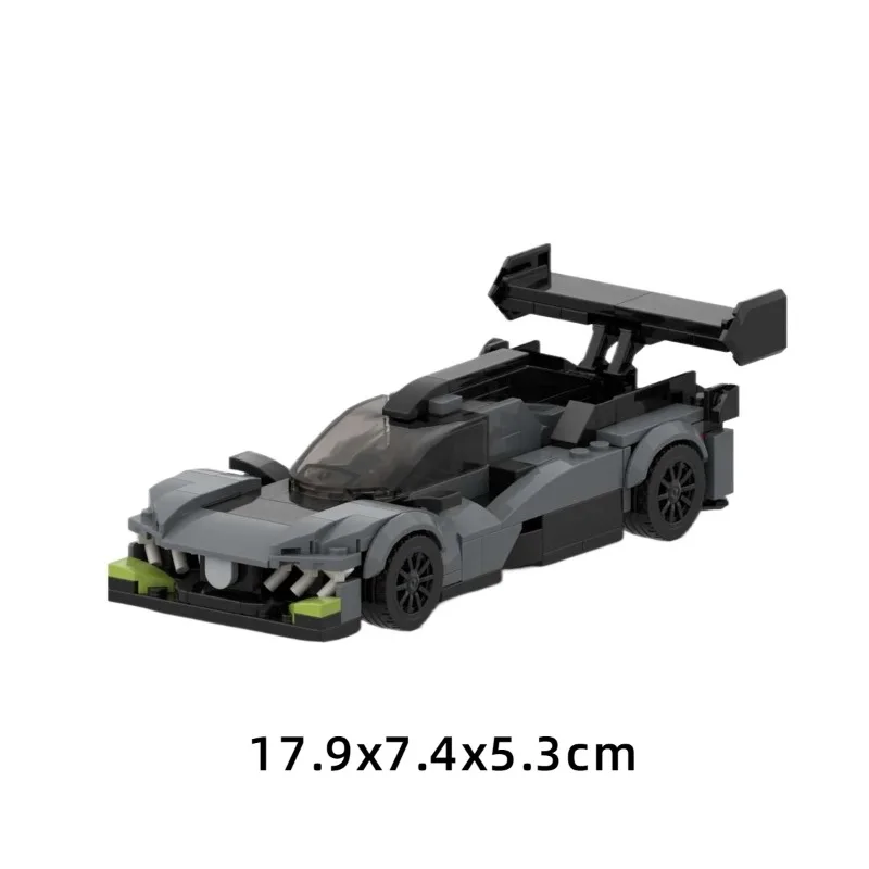 MOC Kreatives City-Rennset Super-Rennwagen Peugeot Le Mans Bausteine DIY Kinder-Puzzle Montage-Spielzeug Geburtstagsgeschenk Dekoration – Detail 8
