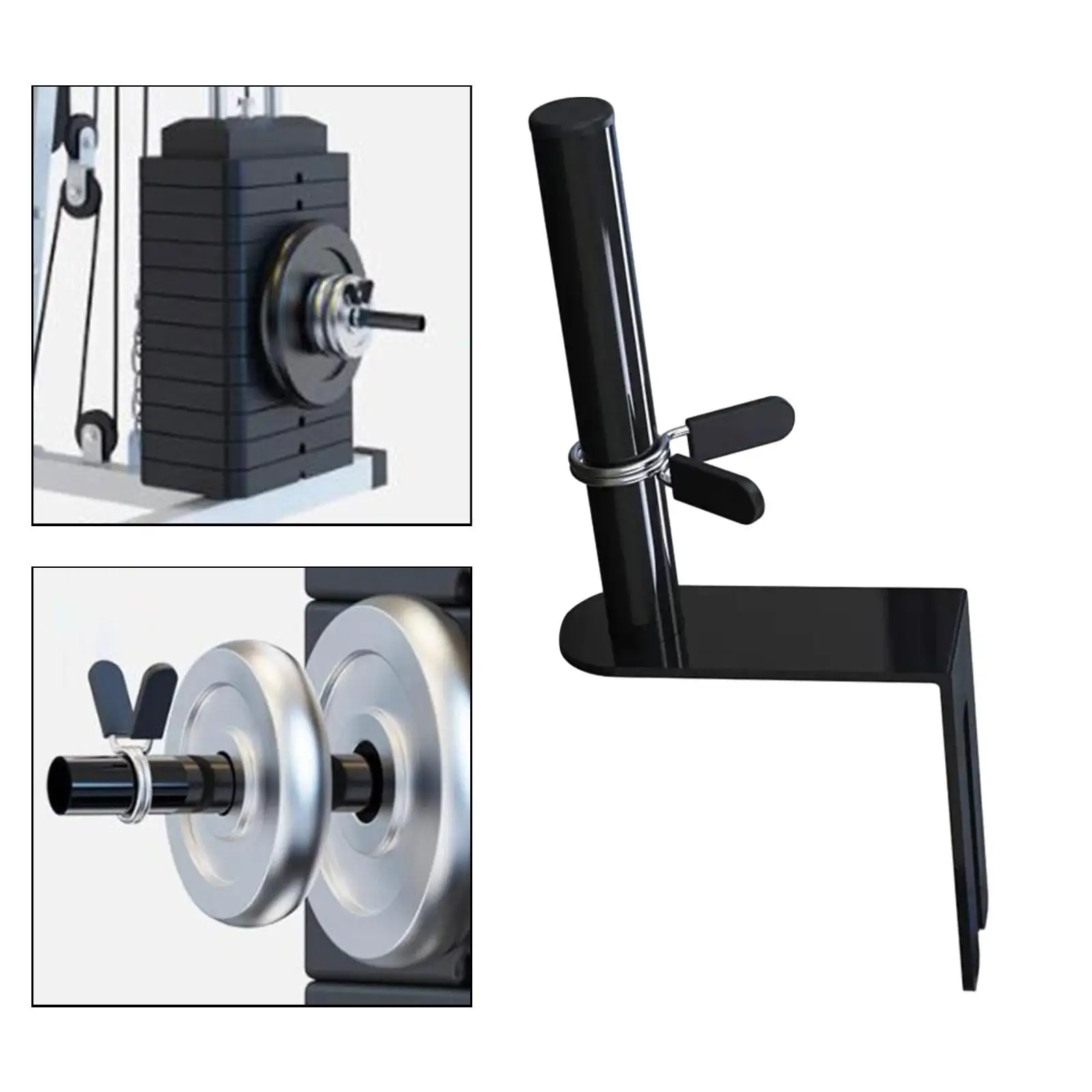 Gym Weight Stack Extender Gym Machine Barbell Parts Steel Weight Loading Pin