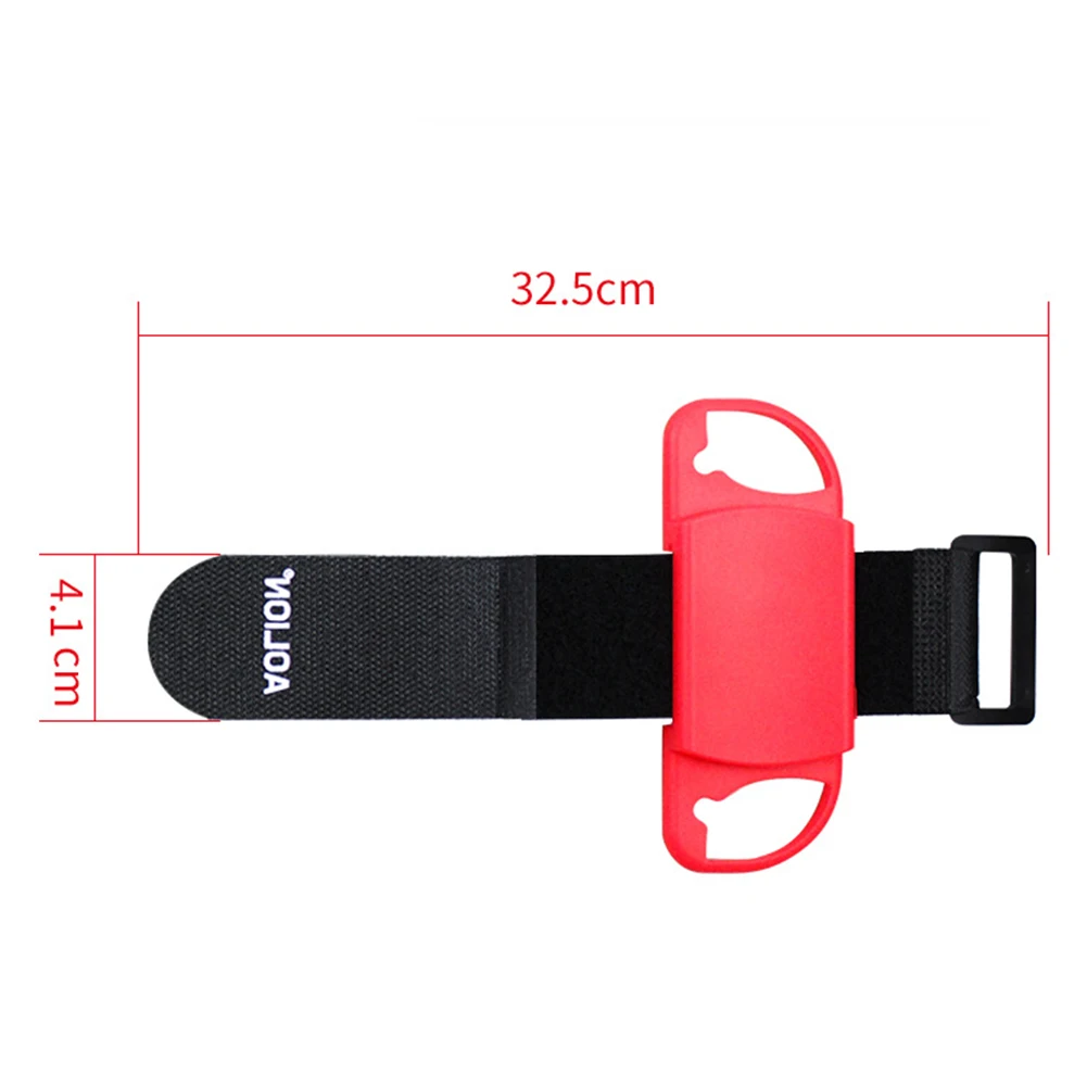 

1 Pair Elastic Wrist Bands Adjustable Waterproof Games Bracelet for Nintendo Switch Game Controller Accessories Red Blue