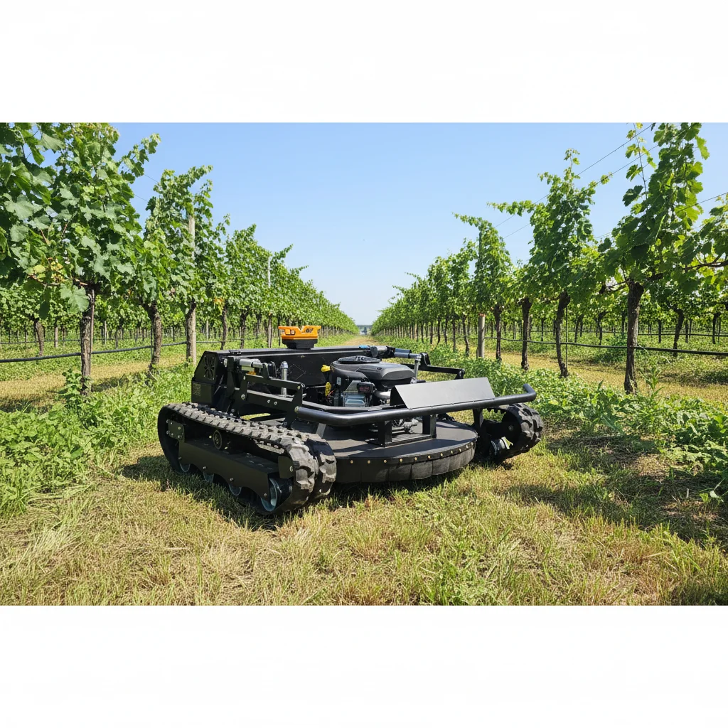 

Customize Remote Control Self Propelled Lawn Mower Low Noise Easy Operation For Villa