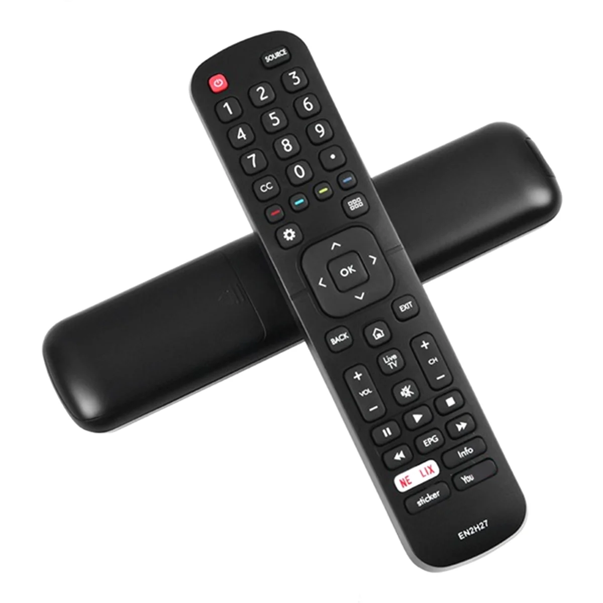 EN2H27 LCD TV Remote Control for Hisense N2A27ST EN2AW27H EN2AG27 Multi-Function Smart TV Remote