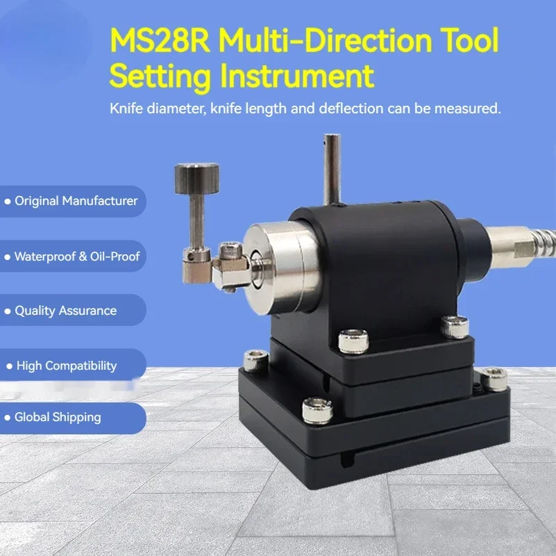 CNC Machining Centers 5-direction Tool Setter Measurement Detection XYZ Axis Sensor with 4 Wires and 2 Sets of Signal Outputs