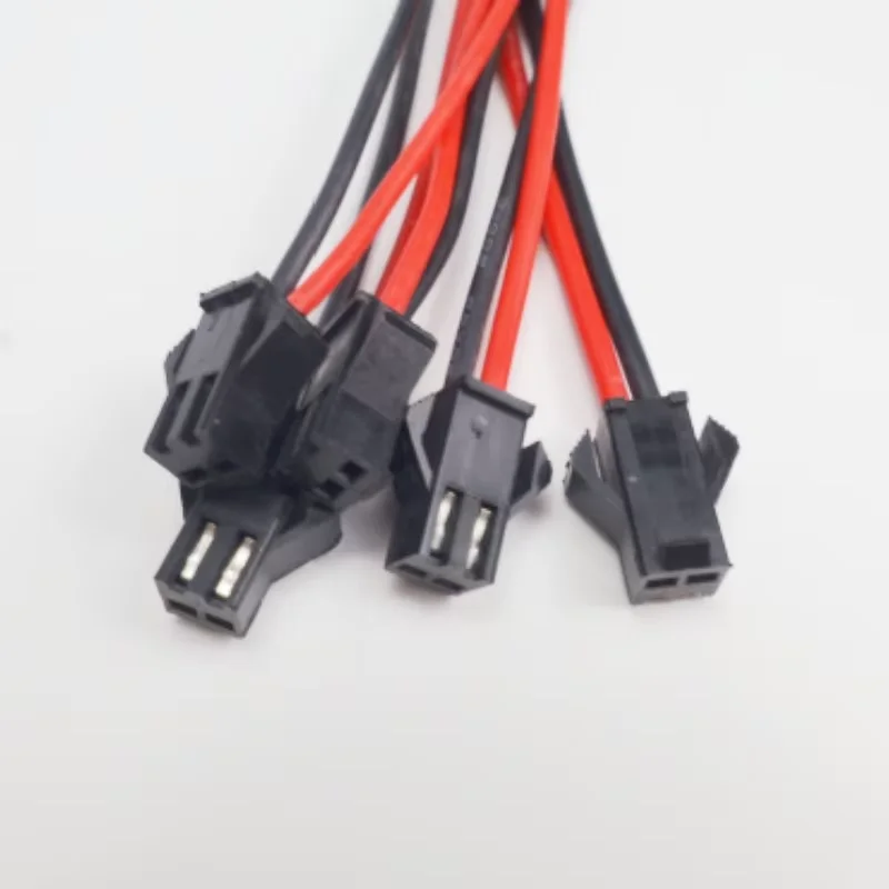 5 / 10 Pairs 15CM JST SM 2 Pins Plug Male and Female Wire Connector Wire Cable Pigtail Plug For LED Strip Light Tape Lamp Driver