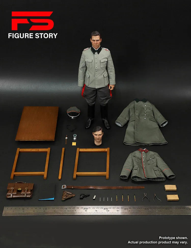 DID D80162 1/6  Double-headed Dculpture 12'' Male Soldier Action Figure Body Model for Collectible