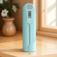 Digital Food Thermometer Pink Instant Read Lcd Display For Cooking Meat Grill Frying Candy Kitchen Supply