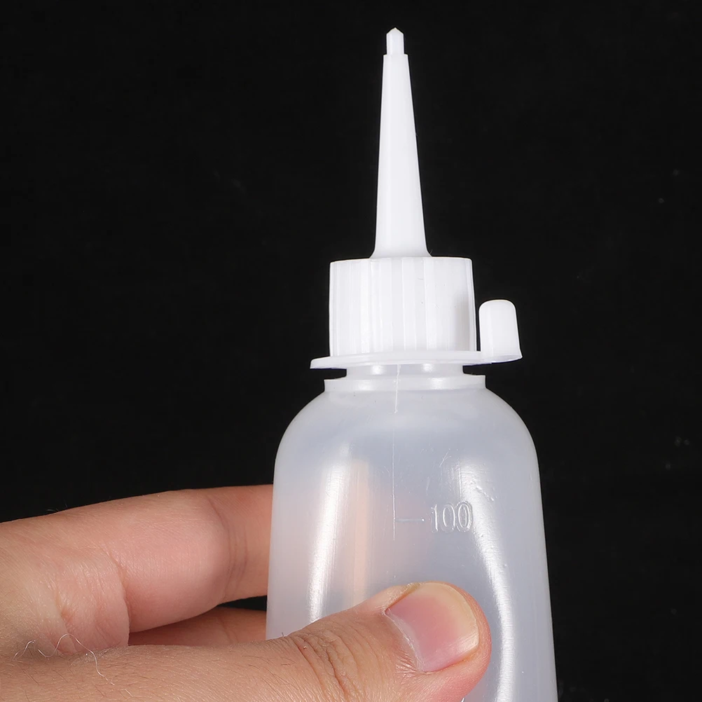 

12pcs Plastic Pointed Mouth Glue Applicator Empty Mini Dispenser Precision Tip Craft Liquid Small Squeeze for Daily Use Hinges