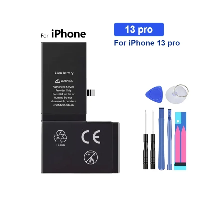 Li-ion Battery For iPhone 11 12 13 14 15 Pro Max mini Plus SE X XR XS Max 12mini 13pro 13promax Replacement Phone Batteries