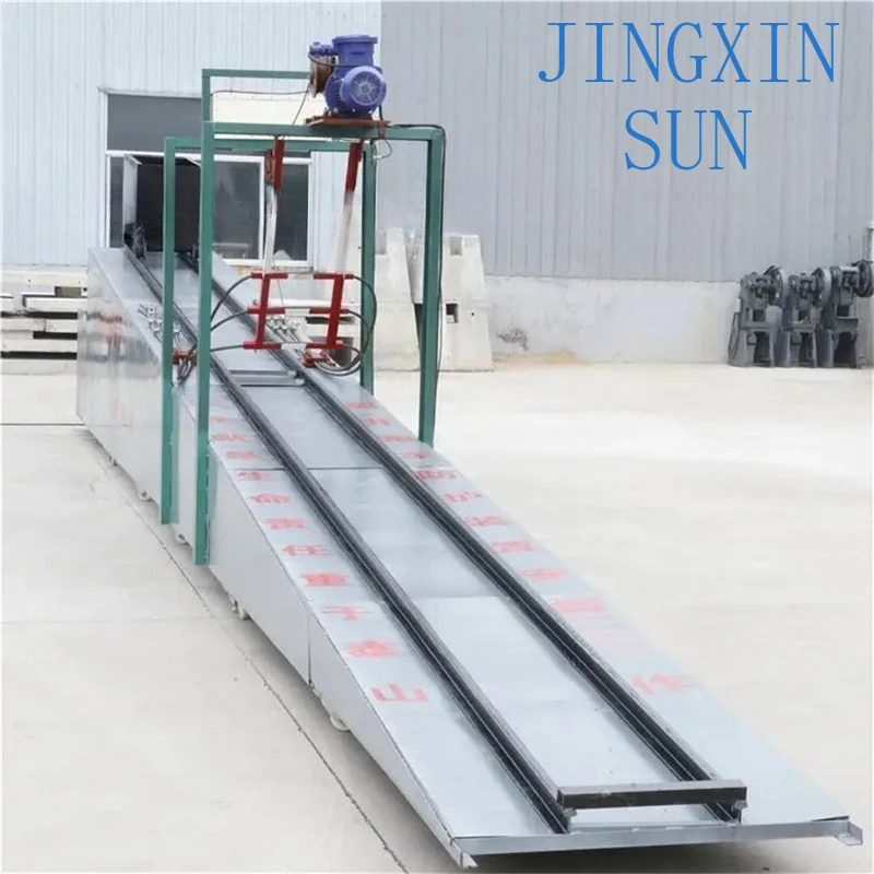 One slope and three gears for inclined shafts, pneumatic stop beam, one slope and three gears mine car anti-roll device
