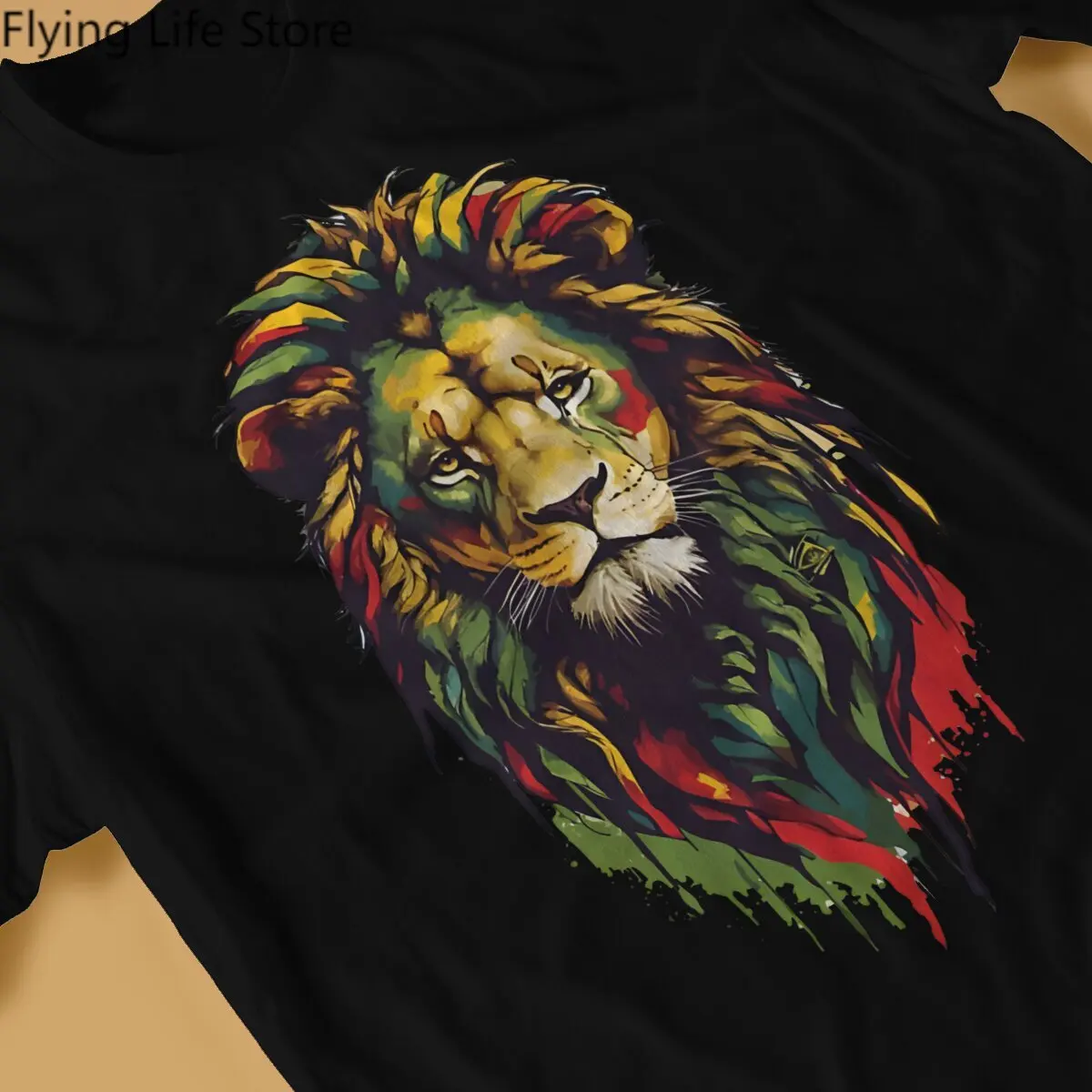 Judah Rasta  Ethiopia Rastafari Style TShirt Jamaica Lion Top Quality Hip Hop Graphic  T Shirt Stuff