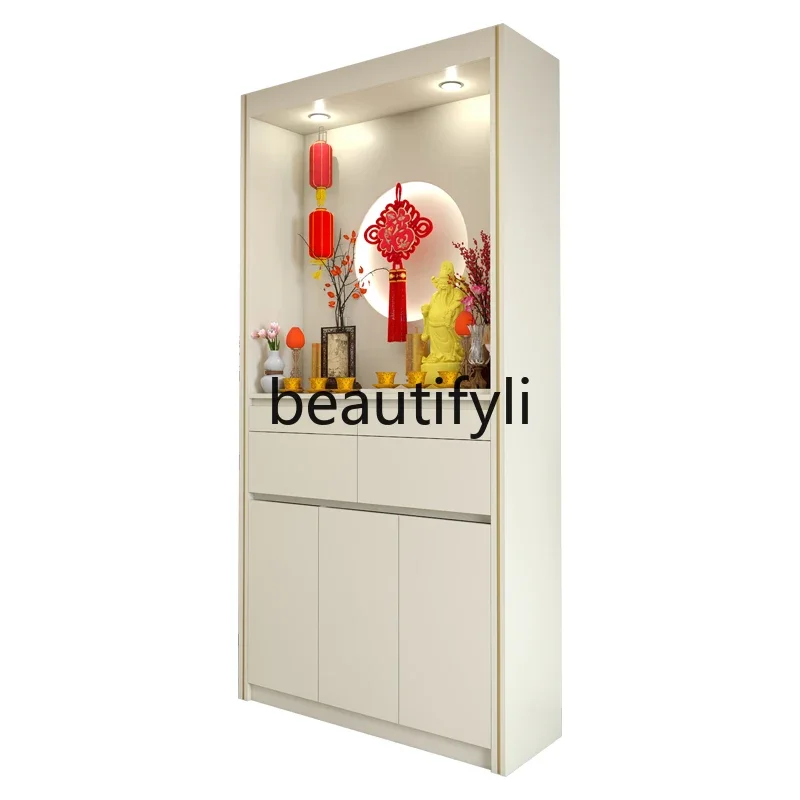 Modern Worship Table God Cabinet Altar Household Incense God Slot Landlord Cabinet