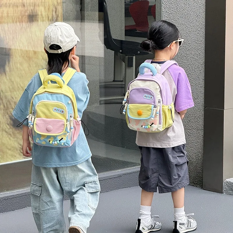 

Fashionable Kindergarten Toddler Backpack Lightweight Kids Backpacks for Boy Cute Backpack School Bags Class Bags for Girl Sac