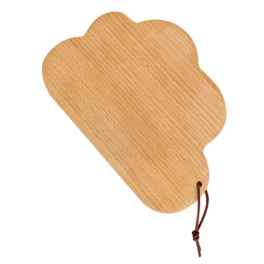 

Beech Cutting Board Wooden Kitchenware Chopping for Home Household Sushi Fruit Bread