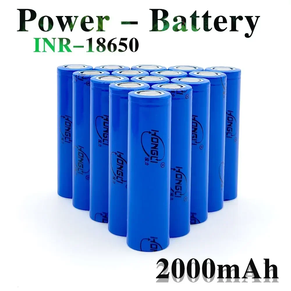 18650 New Manulife Rechargeable Battery 2000mAh 3.7V A-grade Lithium Battery Factory Direct Sales Power Internal Resistance 20