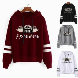 But First Coffee Gilmore Girls Sweatshirt Luke's Dinner Pullover Central Perk Friends TV Show Hoodies Coffee Lover Sweatshirts