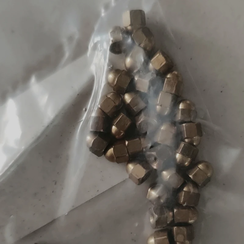 Brass Cap Nuts M3-M16 Hexagon Dome Copper Screw For Home & Engineering Projects, Machinery Nut, Copper Cap Nut,Lock Nut