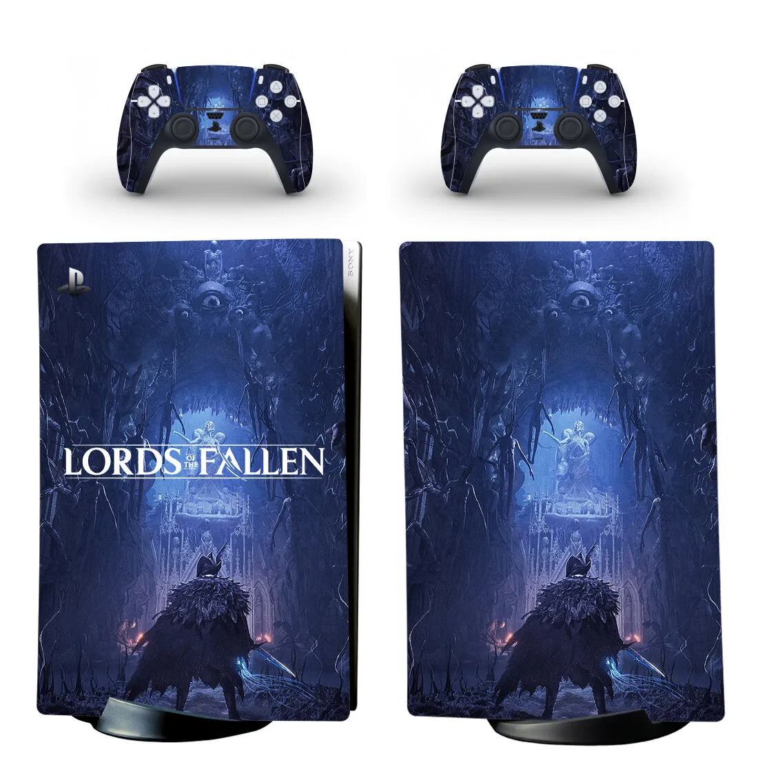 Lords of The Fallen PS5 Digital Skin Sticker Decal Cover for Console and 2 Controllers Vinyl Skins