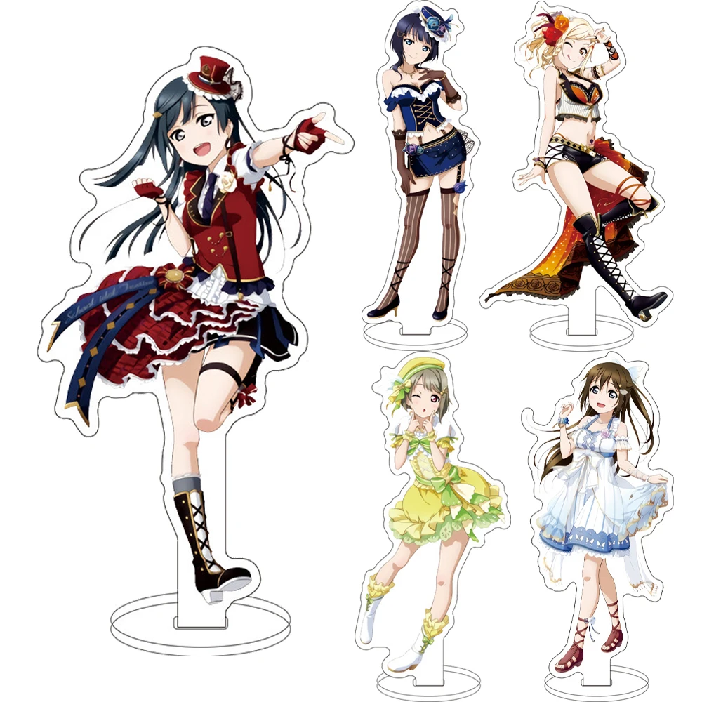 16CM Anime LoveLive! Nijigasaki High School Idol Club Figuren Uehara Ayumu Miyashita Ai Yuki Setsuna Acryl-Ständer Cosplay-Ornamente