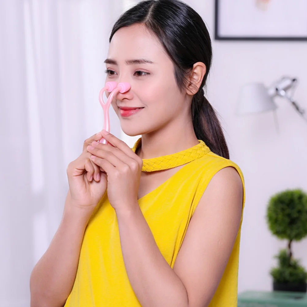 

2Pcs Nose Shaping Roller Corrector Lifter Beauty Tool for Nasal Bridge Straightening Beauty Nose Roller Wheel Stick