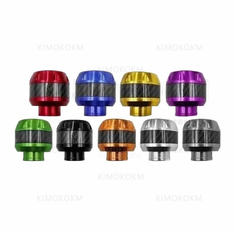 Protector de Ruedas para Motocicleta y Scooter Eléctrico, 2 Piezas/Juego, Deslizadores de Fibra de Carbono, Protección Anticaídas