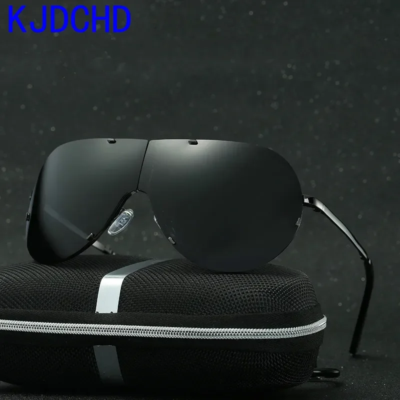 Men's Sunglasses New 2022 Polarized Male Sun Glasses Top Quality Foldable Temple Sunglass for Men Brand Designer