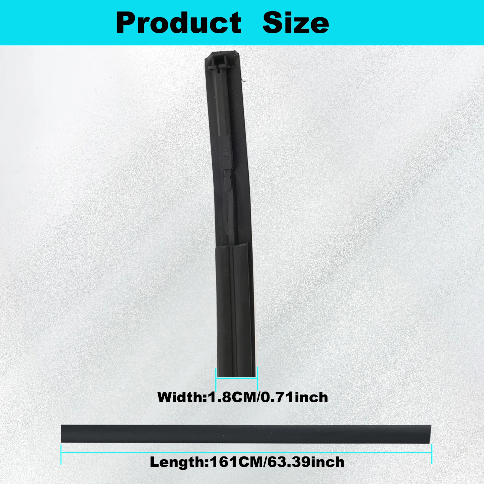 2Pcs Roof Top Trim Moldings For Toyota Yaris Hatchback 2014 2015 2016 2017 2018 755520D082 755510D132