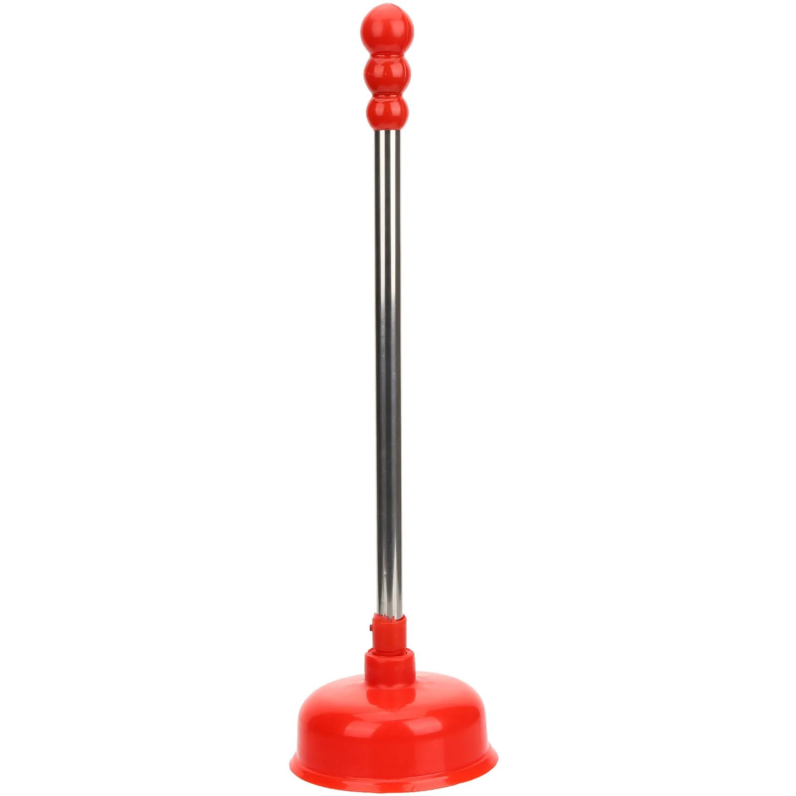 Efficient Long Handle Toilet Plunger Heavy Duty Force Cup for Fast Blockage Removal Bathroom Cleaning Tool Toilet Plunger