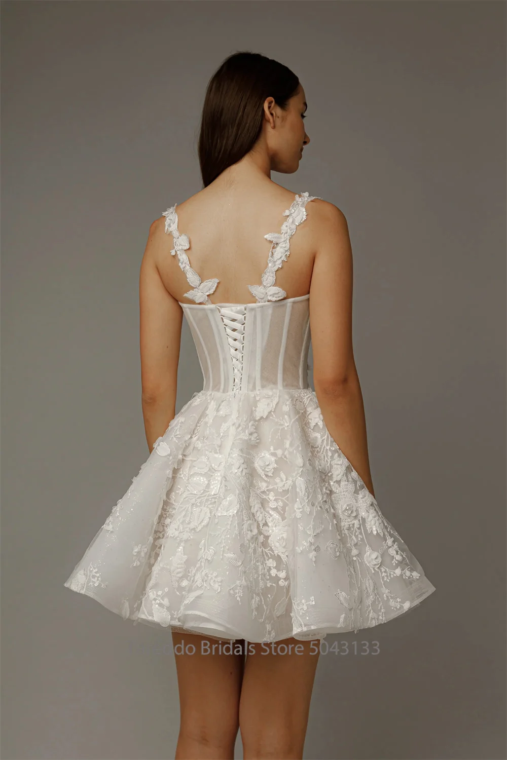 fairytale wedding dress Fairy princess wedding dress 8 US / Seashell