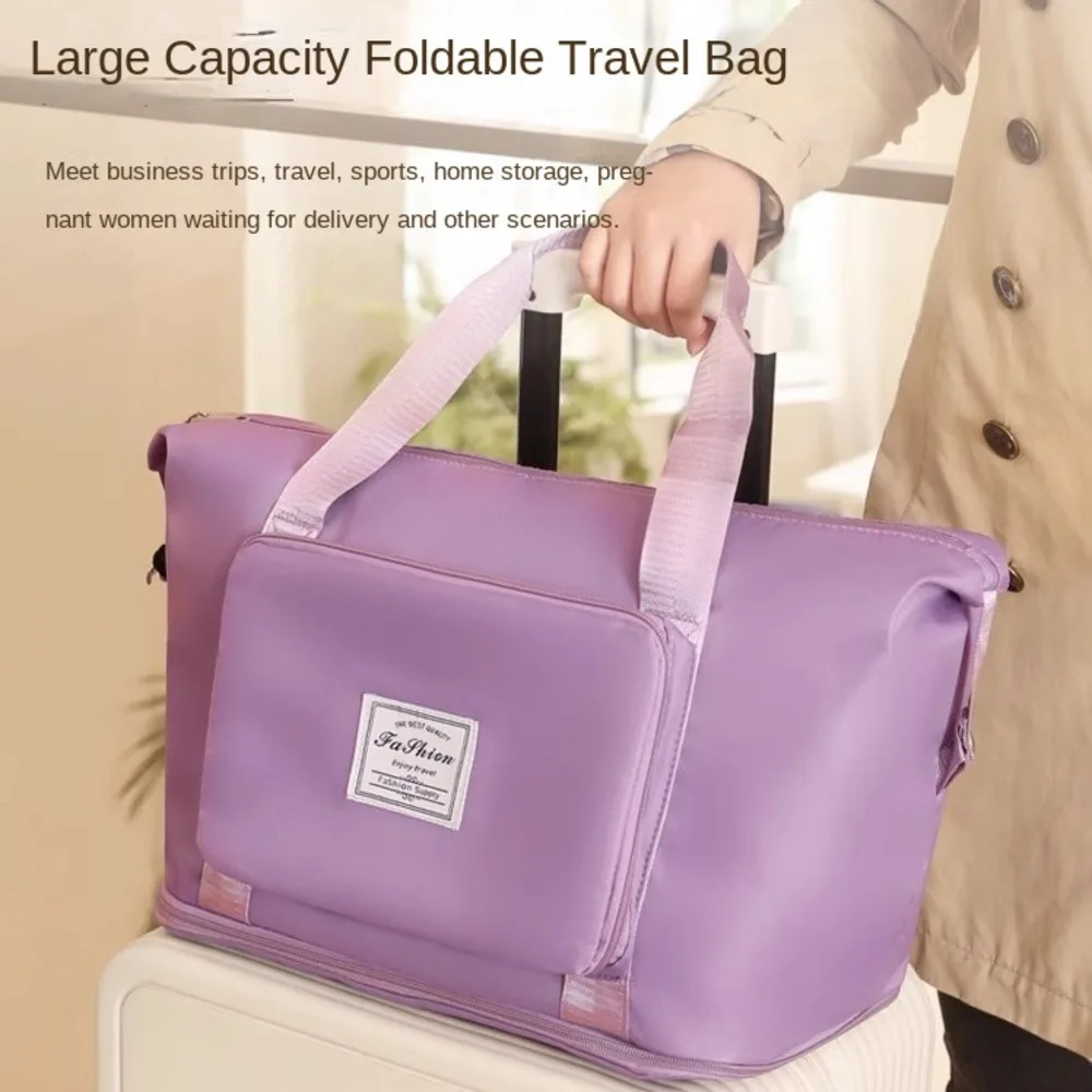 

Travel Bag Large Capacity Extra Large Trolley Handheld Travel Portable Maternity Storage Bag New