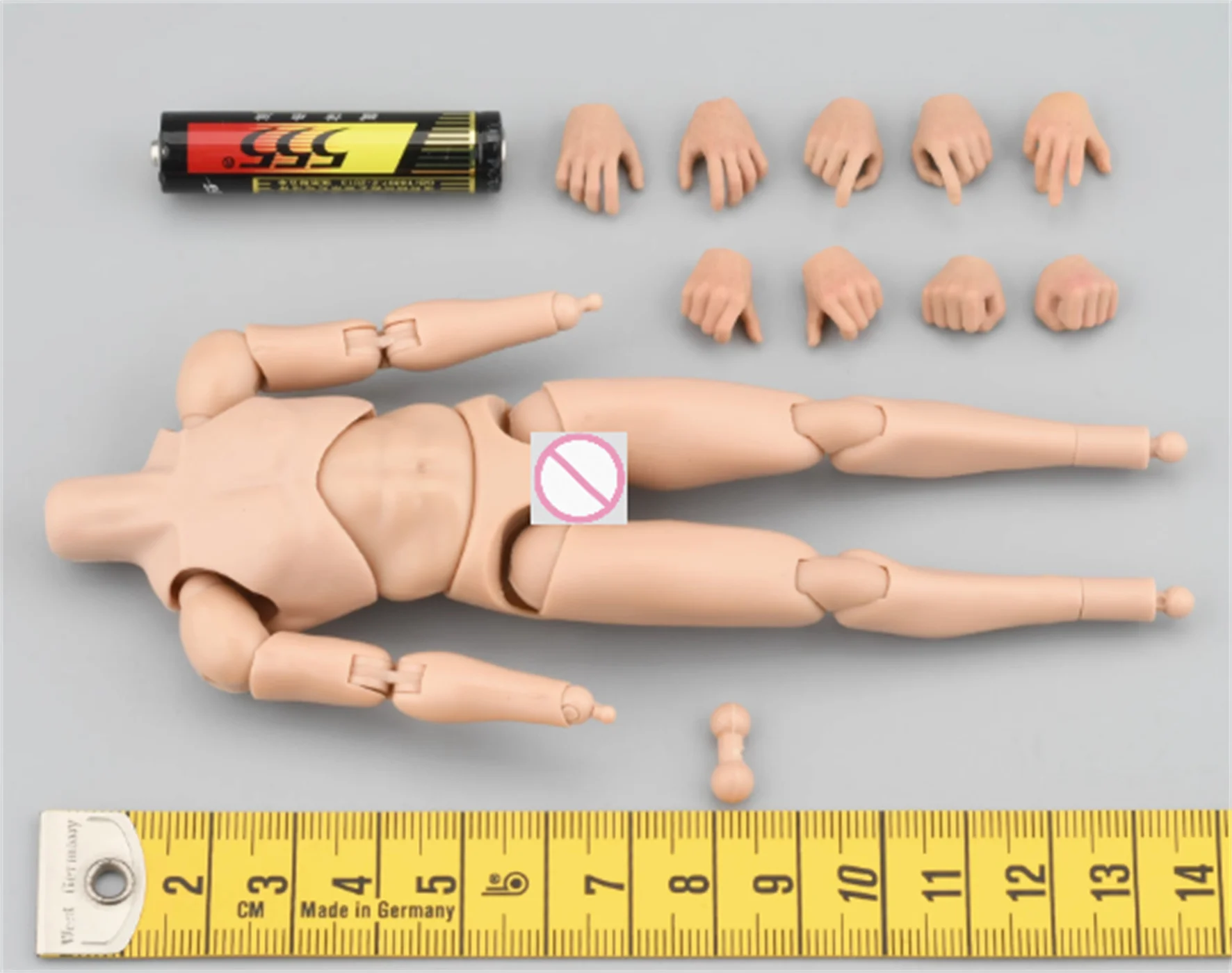 

1/12 Scale Soldier Body Toys MINI Model for 6'' Crazy Figure LW013 LW014 Soldier Model for 6'' figure Fit 6-inch Solder