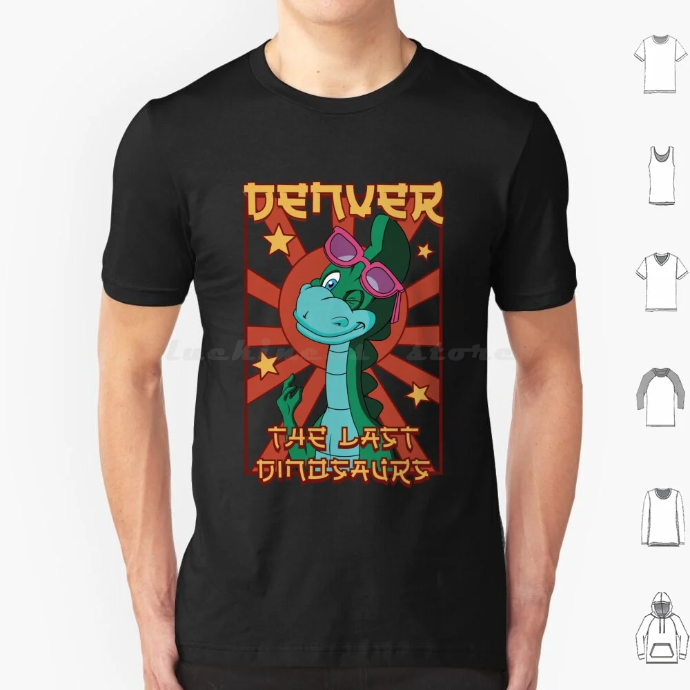 Denver The Last Dinosaur Funny Tee T Shirt Men Women Kids 6xl Denver Last Dinosaur 80s Cartoon Denver The Last Dinosaur