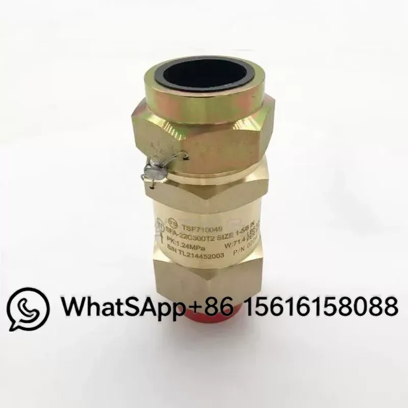 New 1.24MPa Safety Valve 022W10076-000 For York Industrial Refrigeration Unit Control Valve Replacement Part