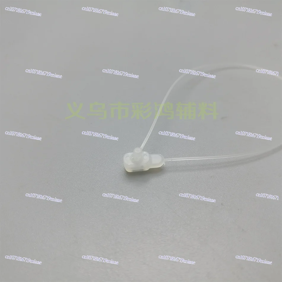 Ring Gun Mother and Child Buckle Clothing Trademark Hanging Tag Gun Bullet Sleeve Ring Line Ring Gun Needle Transparent Black