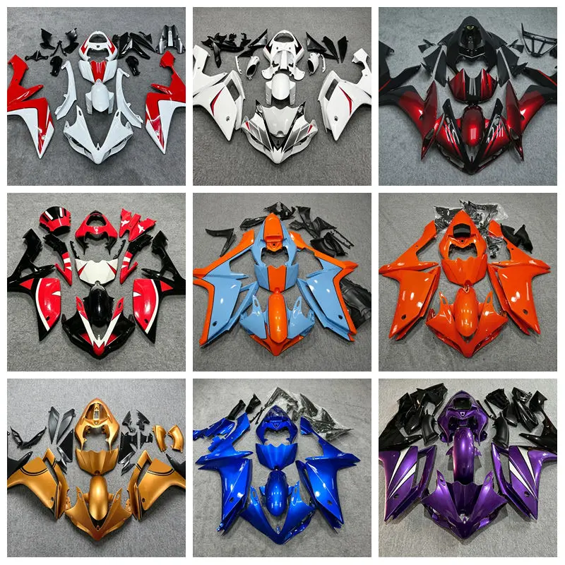 4 Gift New ABS Air Deflector Kit - Suitable for Yamaha YZF R1 2007 and 2008 models. Vehicle modification accessory. Customizable