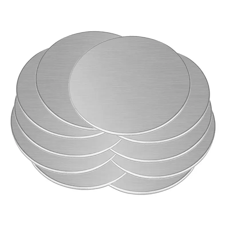 1 Stück 1060 Metall-Aluminium-Scheibe, Dicke 0,5 mm ~ 6 mm, Durchmesser 50 mm, 80 mm, 120 mm, DIY-Metallmaschine, Schneidrahmen, runde