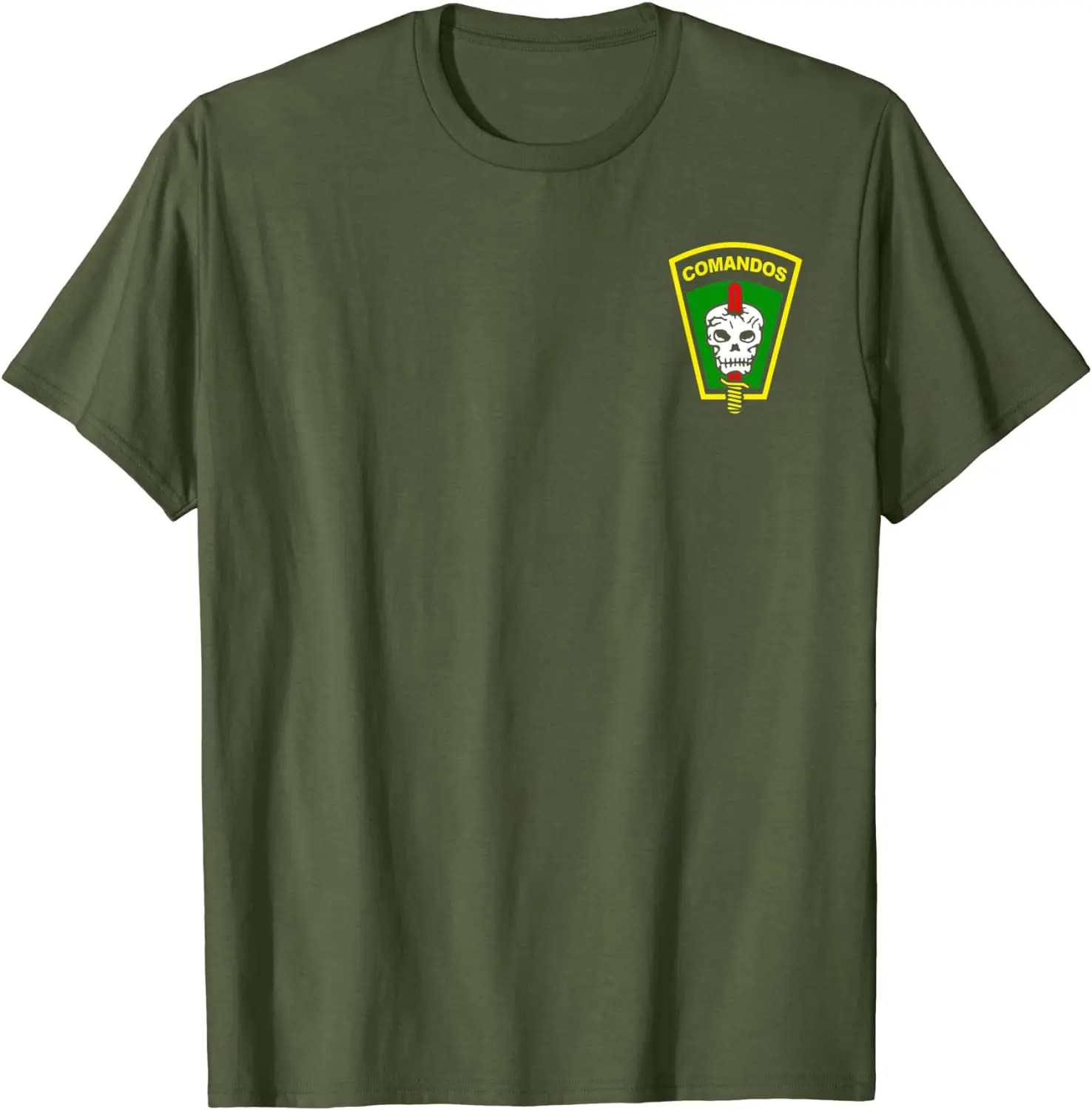 

Brazil Army Comando Special Forces Men T-shirt Short Casual 100% Cotton O-Neck Harajuku Mens T Shirts