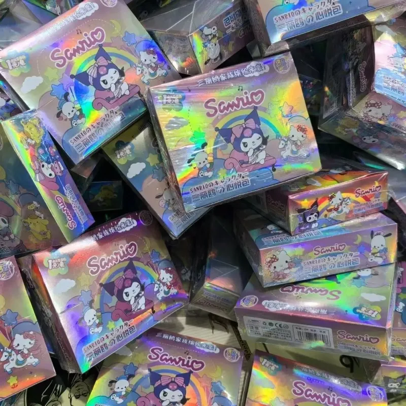 

2026* HOT NEW Sanrio Creative Boy girl giftGifts Festival Character Collection Card Box of 160 Cards for Animation Enthusiasts