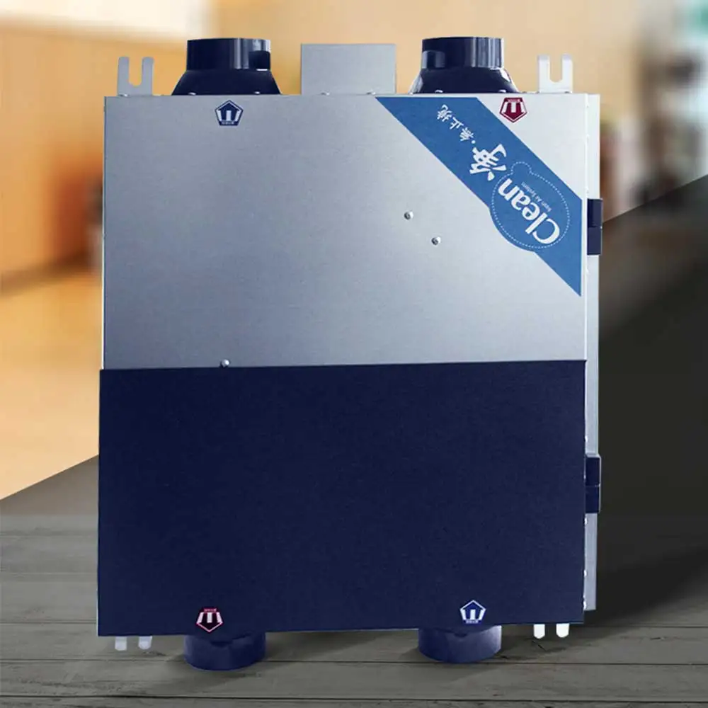 Home Air Ventilation System Heat Exchanger Purification Silent Exhaust Fan