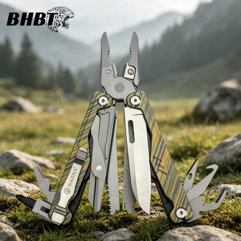 BHBT Ark Multi functional Tool Pliers Titanium Alloy Patch Combination Pliers Field Emergency Equipment