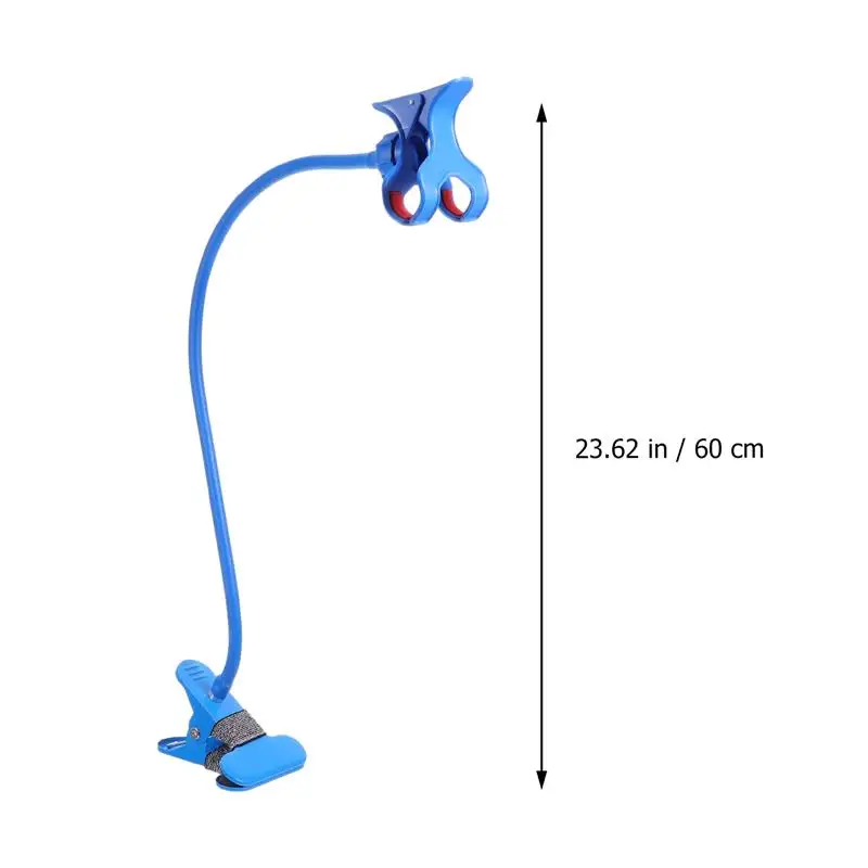 2pcs Adjustable Lazy Mobile Phone Rack 360 Degree Rotating Phone Holder Bed Clip Desktop Bracket Phone Desk Table Clip Bracket