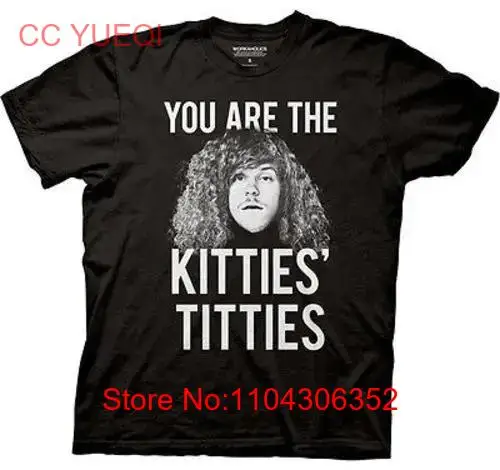 Authentic Workaholics Kitties Titties Blake Funny Comedy Tv Show Tee Shirt 2Xl long or short sleeves