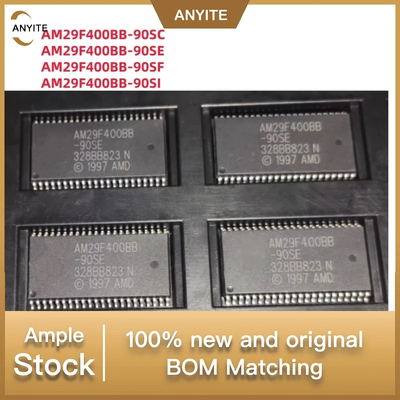 NEW   5Pcs/LOT  AM29F400BB-90SC  AM29F400BB-90SE  AM29F400BB-90SF  AM29F400BB-90SI    AM29F400BB-90  AM29F400BB  AM29F400