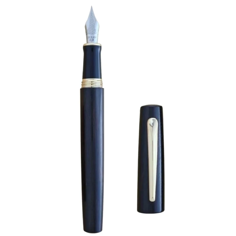 

BALAOYE Flex Tip Fountain Pen Luxury Soft Long Knife 0.5F M B 1.0 1.2MM Tip Ink Pens Writing High-Tech Executive Gift Stationery