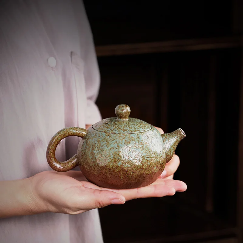 Puer Tea Kettle High Quality Rough Pottery Tea Pot Pure Handmade Premium Teapots Japanese Teapot and Cup Set Samovar Gaiwan Pots