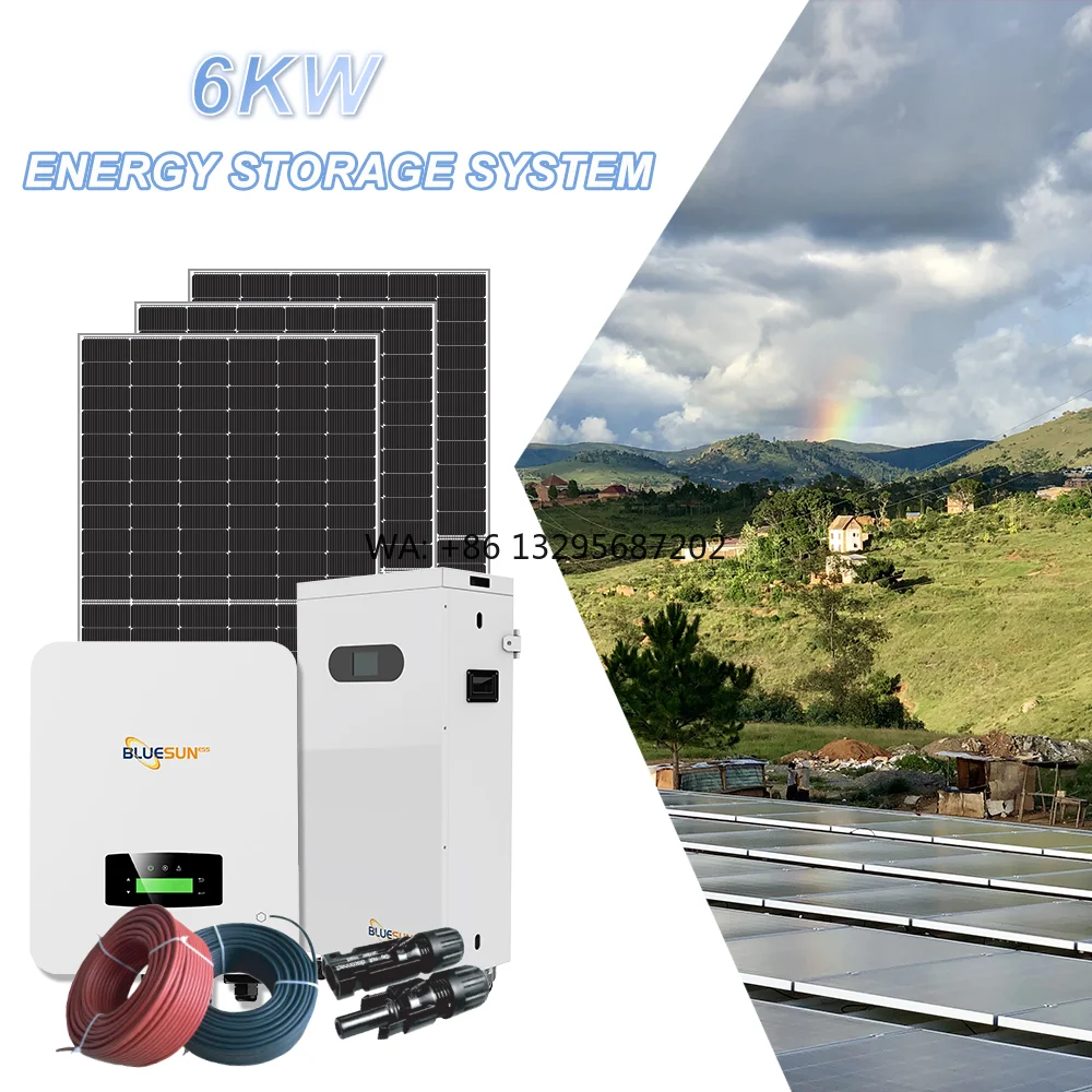 

All in One Complete Solar System Kit 6KW 16KWh Household Solar Solution with Hybrid Inverter